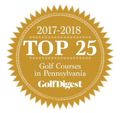 Top 25 Golf Courses in Pennsylvania